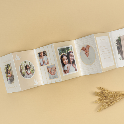 Leporelo z fotografií, Kolekcia biela