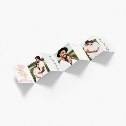 Leporelo z fotografií, Kolekcia Party - králiček