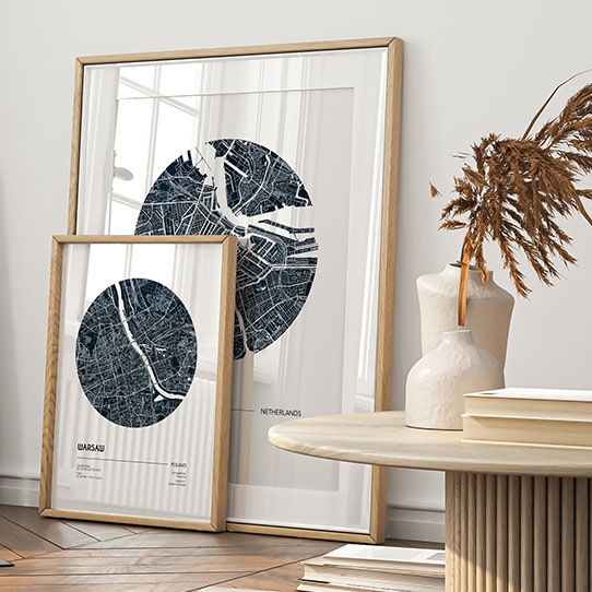 Plagát, Maps: Lisbon, 30x40