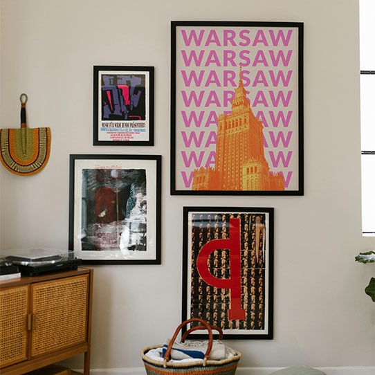 Plagát, City: Warsaw, 30x40