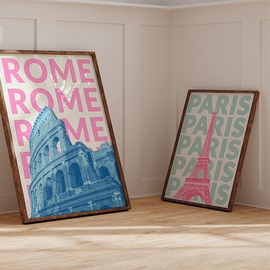 Plagát, City: Rome, 30x40