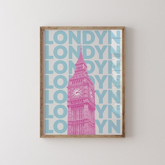 Plagát, City: Londyn, 30x40