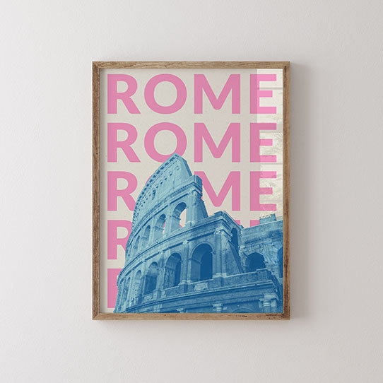 Plagát, City: Rome, 30x40