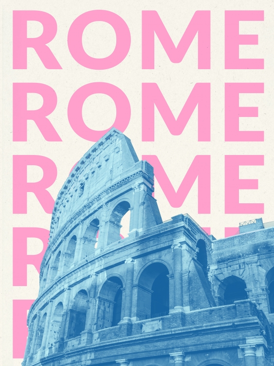 Plagát, City: Rome, 30x40