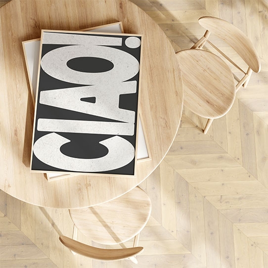 Plagát, Typografický: Ciao, 30x40