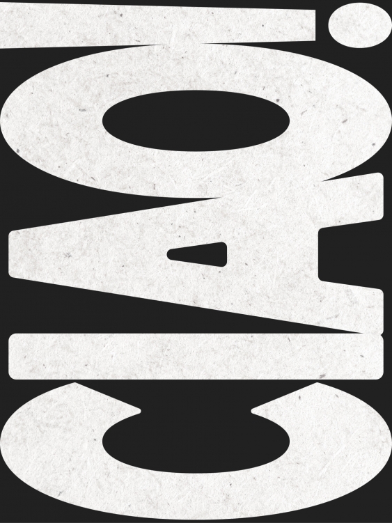 Plagát, Typografický: Ciao, 30x40