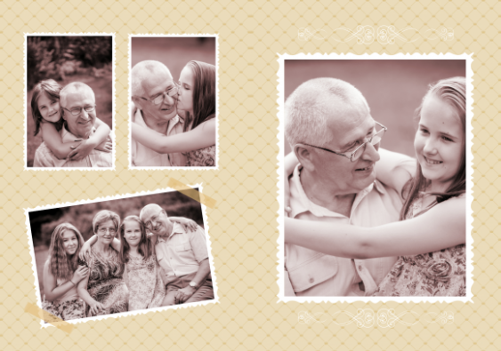 Z rodinného albumu fotokniha, 20x30 cm