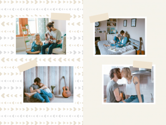 Milenci fotokniha, 20x30 cm