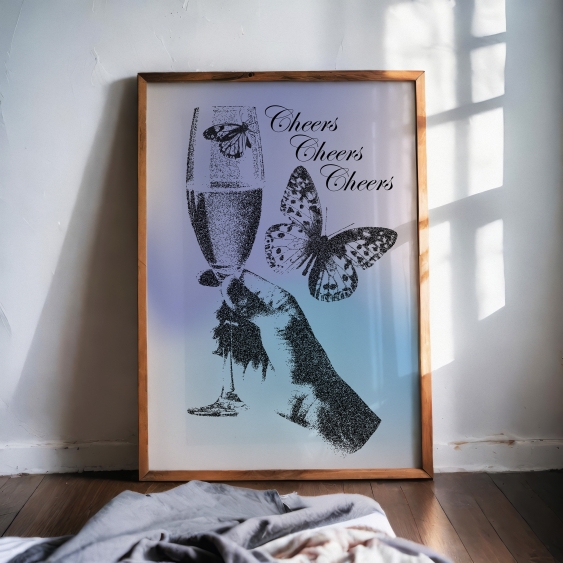 Plagát, Vintage: Cheers, 30x40