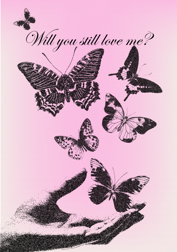 Plagát, Vintage: Love me, 30x40