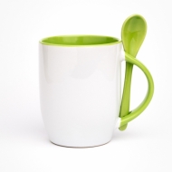 Hrnček s lyžičkou, Prázdna šablóna