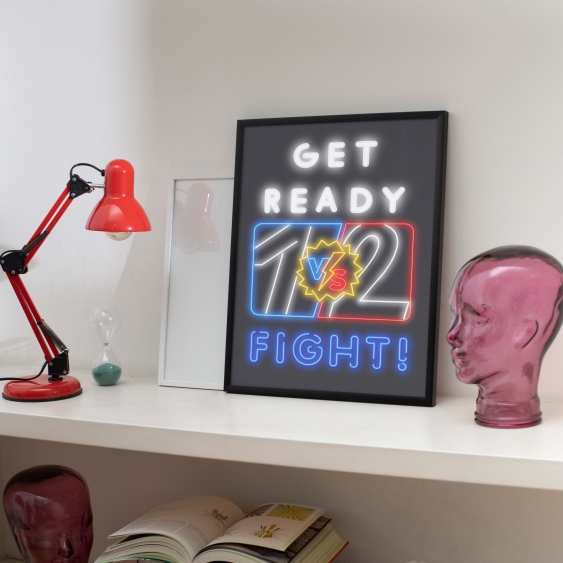 Plagát, Gaming: Get ready, 30x40