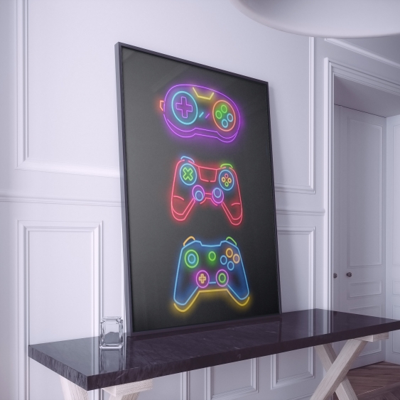 Plagát, Gaming: Pads, 30x40