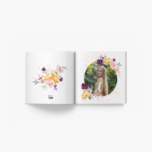 Flowers fotokniha, 20x20 cm