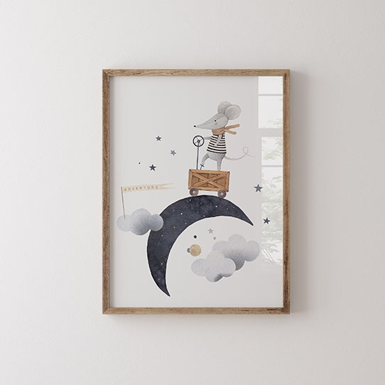 Plagát, Abeceda: Myš , 30x40