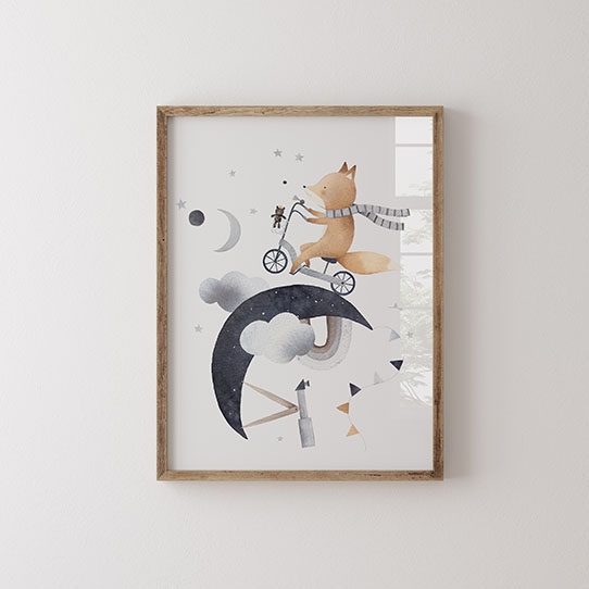 Plagát, Abeceda: Líška, 30x40