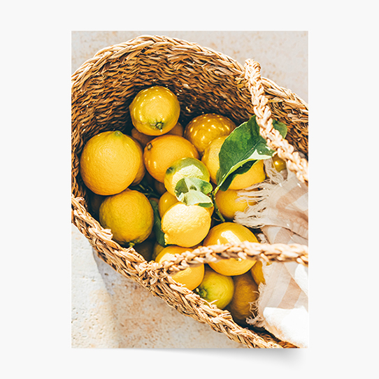 Plagát, Citróny, 21x30