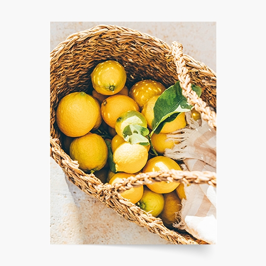 Plagát, Citróny, 21x30