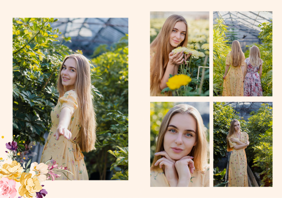 Flowers fotokniha, 20x30 cm