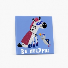 Obrazy, Heroes - Be helpful, 30x30 cm