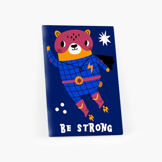 Obrazy, Heroes - Be strong, 50x70 cm