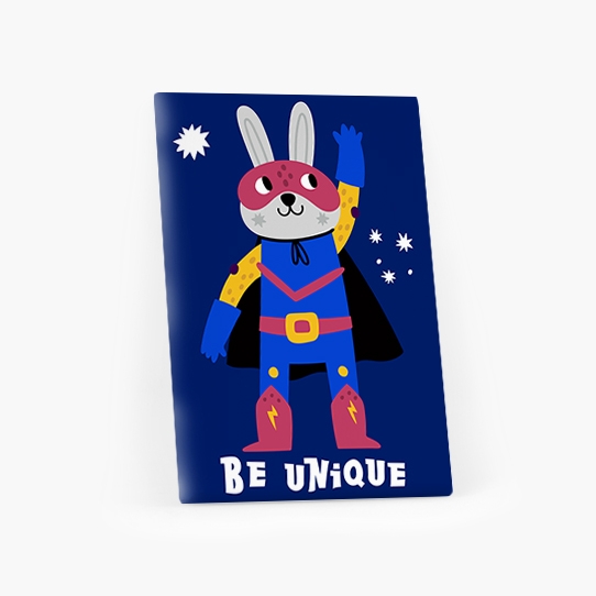 Obrazy, Heroes - Be unique, 50x70 cm