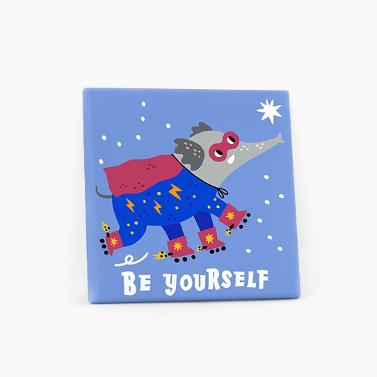 Obrazy, Heroes - Be yourself, 50x50 cm