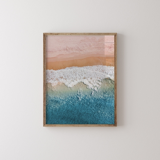 Plagát, More: Pláž 2, 30x40