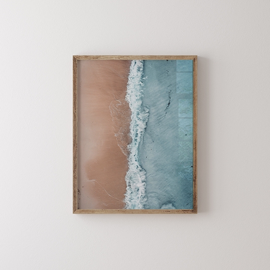 Plagát, More: Pláž 3, 30x40