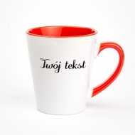 Hrnček latte, Váš text