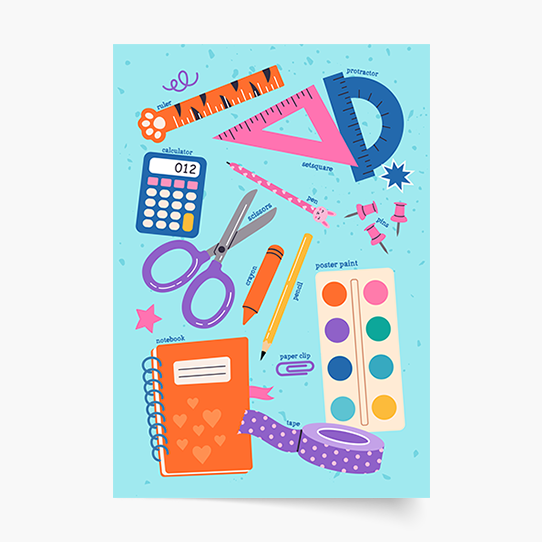 Plagát, Škola: Školské, 21x30