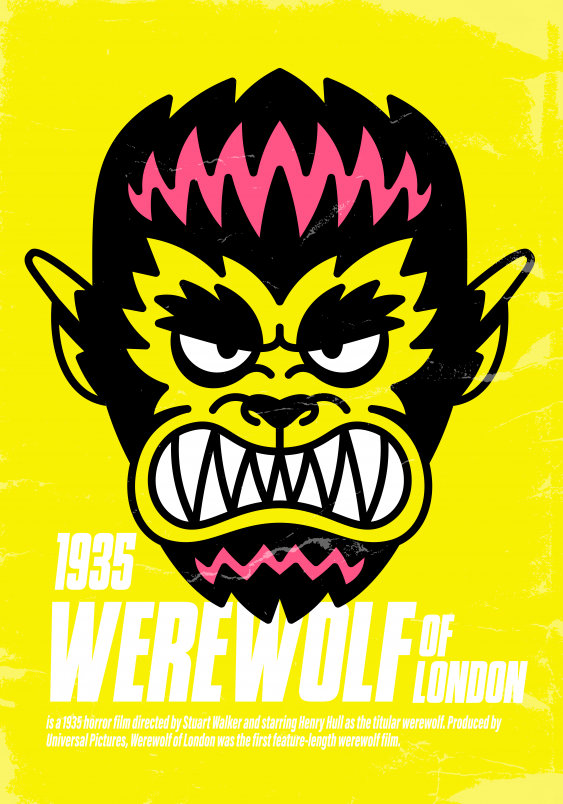 Plagát, Horror: Werewolf, 30x40
