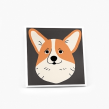 Obrazy, Pes II, 50x50 cm