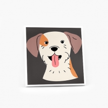 Obrazy, Pes III, 50x50 cm
