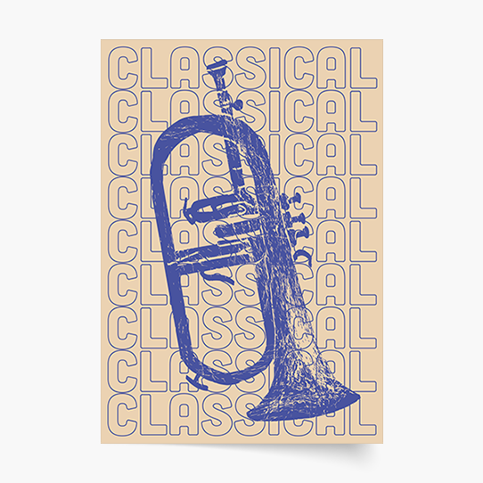Plagát, Klasická hudba, 21x30