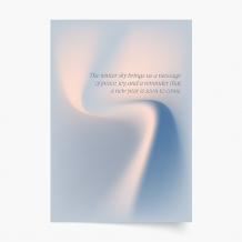 Plagát, Zima: Peace, 21x30