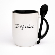 Hrnček s lyžičkou, Váš text