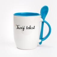 Hrnček s lyžičkou, Váš text