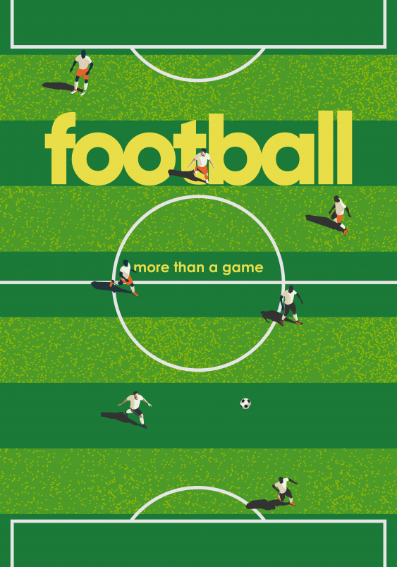 Plagát, Futbal: Game, 30x40