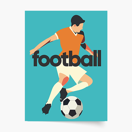 Plagát, Futbal: Goal, 21x30