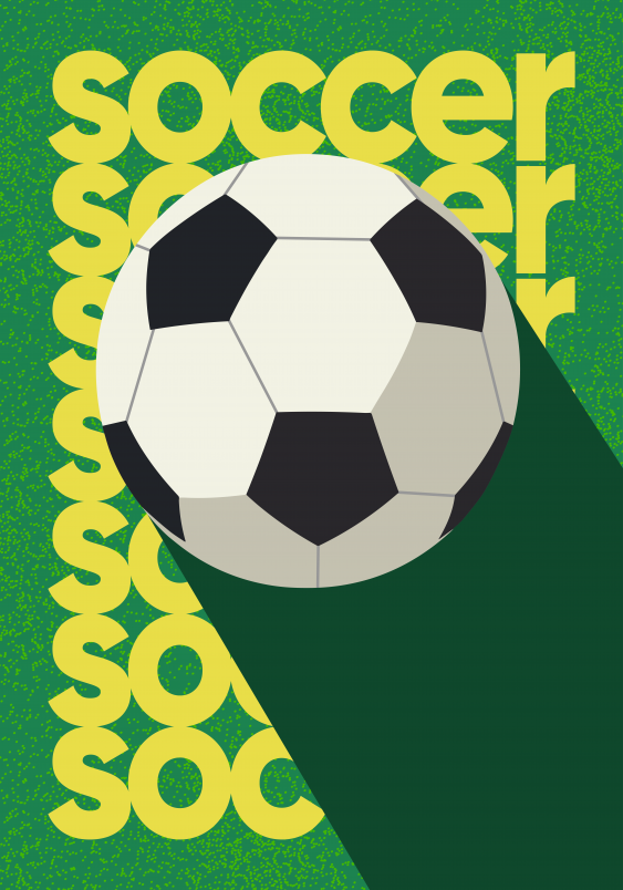 Plagát, Futbal: Soccer, 30x40