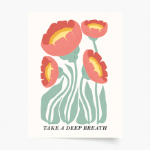 Plagát, Motivačný: Take a breath, 21x30