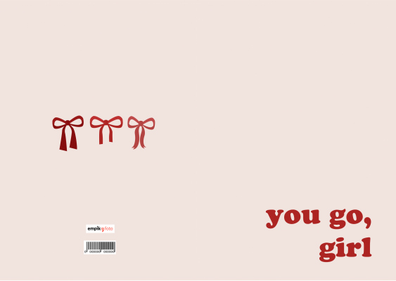 Kolekcia You go, girl fotokniha, 20x30 cm