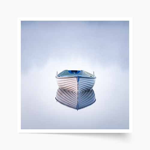 Plagát, Jazero: Loď , 30x30