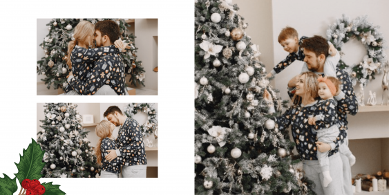Merry Christmas fotokniha, 20x20 cm