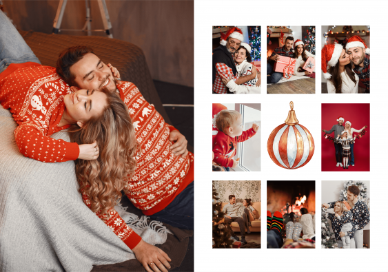 Merry Christmas fotokniha, 20x30 cm