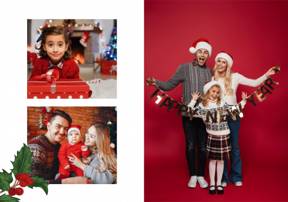 Merry Christmas fotokniha, 20x30 cm