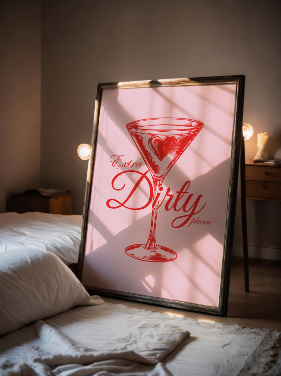 Plagát, Girl: Dirty, 30x40