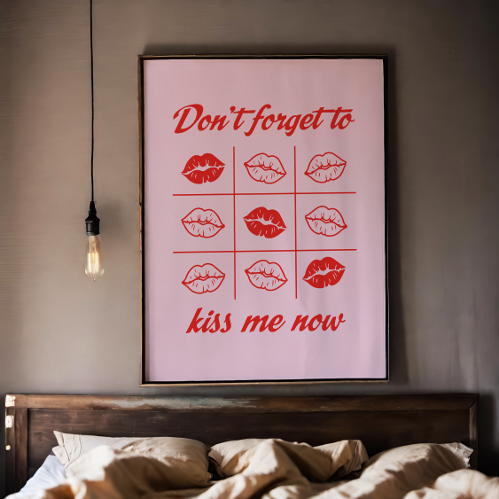 Plagát, Girl: Kiss, 30x40