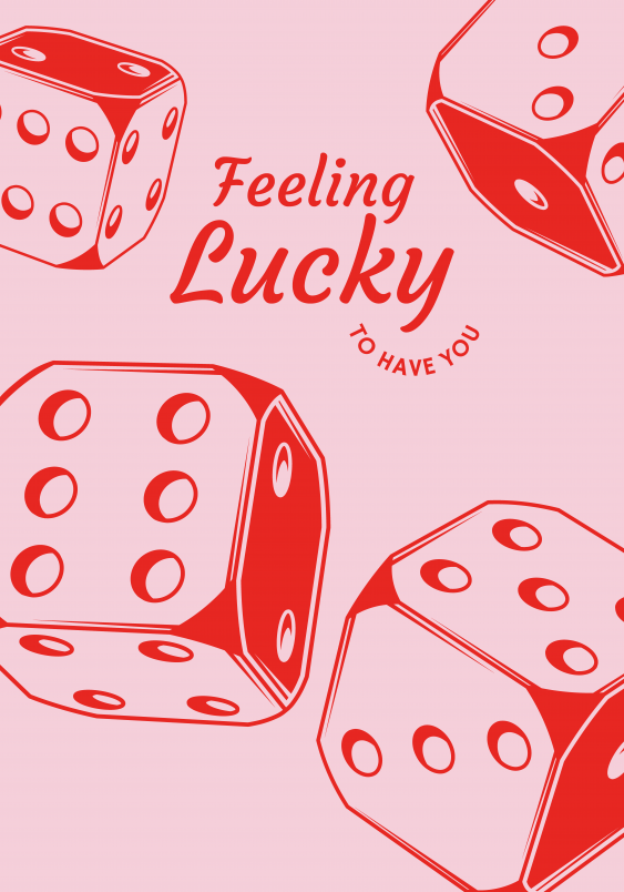 Plagát, Girl: Lucky, 30x40